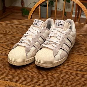 Adidas Superstar shoes. Mens size 10.5.